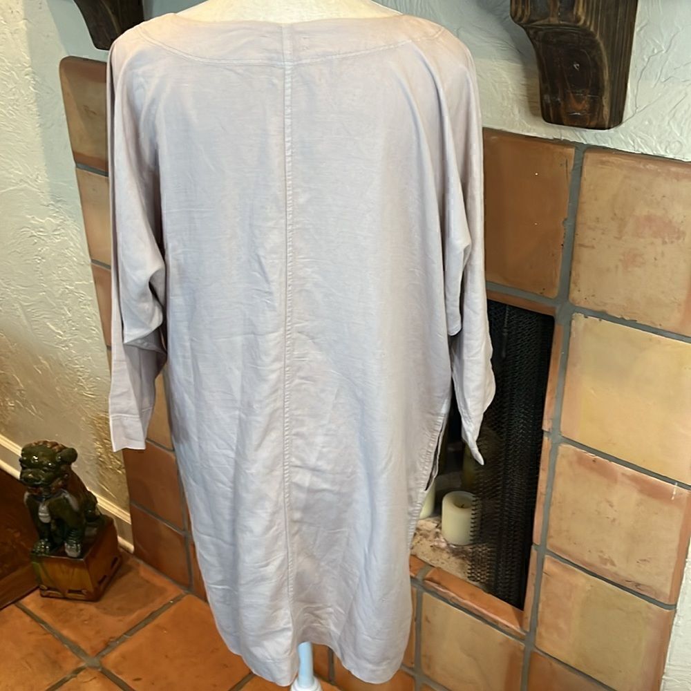Aritzia Wilfred “linen-like” Tan Tunic/Mini Dress, XXS! - Picture 7 of 10